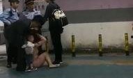 保定街头吃瓜事件视频