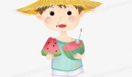 头像吃瓜小孩男