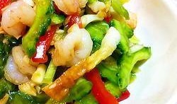 凉瓜跟虾能一起吃吗吗,能否同食？