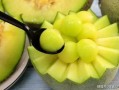 吃网纹瓜的季节,甜蜜滋味尽享时光